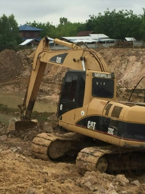 ขายด่วนแม็คโคร CAT 320 C เอกสารพร้อมโอน