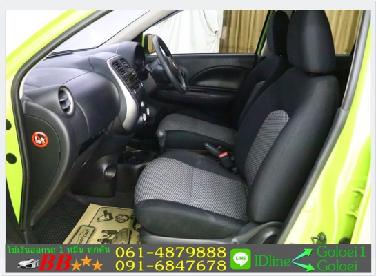 NISSAN MARCH 1.2 E 2013 ใช้เงินออกรถ 10,000 บ.