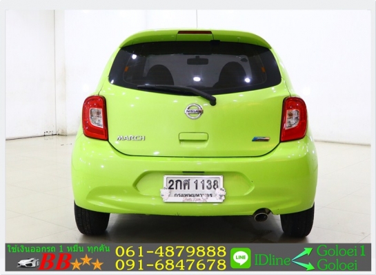 NISSAN MARCH 1.2 E 2013 ใช้เงินออกรถ 10,000 บ.