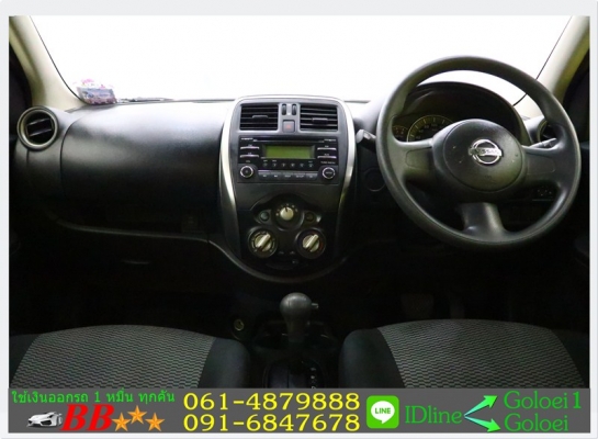 NISSAN MARCH 1.2 E 2013 ใช้เงินออกรถ 10,000 บ.