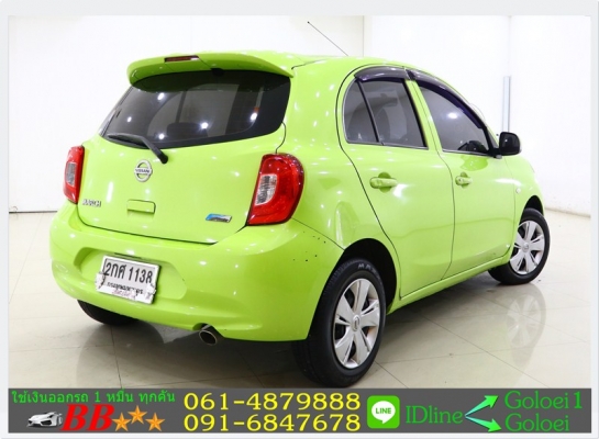 NISSAN MARCH 1.2 E 2013 ใช้เงินออกรถ 10,000 บ.
