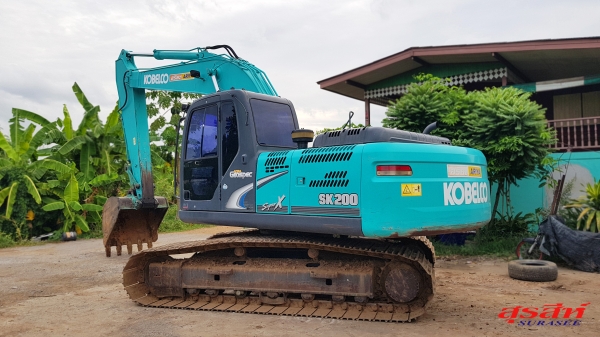ขายรถแบคโฮ KOBELCO SK200-8 Yn12 SuperX สภาพนางฟ้า  เอกสารเล่มทะเบียน