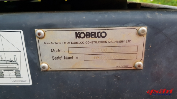 ขายรถแบคโฮ KOBELCO SK200-8 Yn12 SuperX สภาพนางฟ้า  เอกสารเล่มทะเบียน