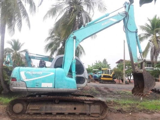 รถบ้านฝากขายจ้า...KOBELCO SK120-3 มาร์คไฟว์  ซุปเปอร์  เก่าใน  สภาพดี  ปลายยาวพิเศษ  แทรคใหญ่.  ใช้งานมาแค่  7,XXX  ชั่วโมง .พร้อมใช้  โทร  089-3818694  จ๊อย
