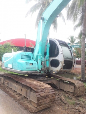 รถบ้านฝากขายจ้า...KOBELCO SK120-3 มาร์คไฟว์  ซุปเปอร์  เก่าใน  สภาพดี  ปลายยาวพิเศษ  แทรคใหญ่.  ใช้งานมาแค่  7,XXX  ชั่วโมง .พร้อมใช้  โทร  089-3818694  จ๊อย