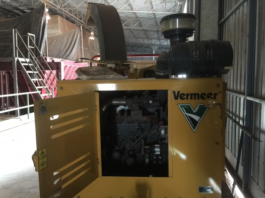 เครื่องชิพไม้ ระบบดรัมชิพเปอร์จาก USA 85 แรงม้า