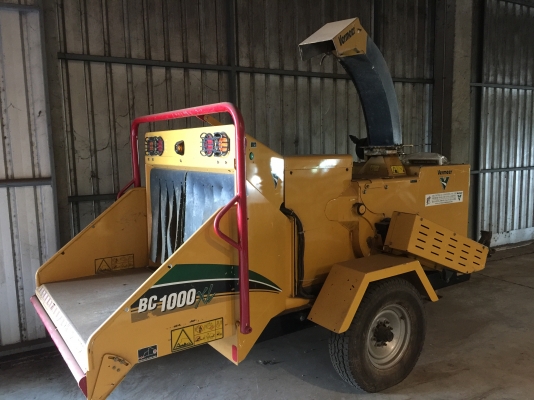 เครื่องชิพไม้ ระบบดรัมชิพเปอร์จาก USA 85 แรงม้า