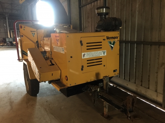 เครื่องชิพไม้ ระบบดรัมชิพเปอร์จาก USA 85 แรงม้า