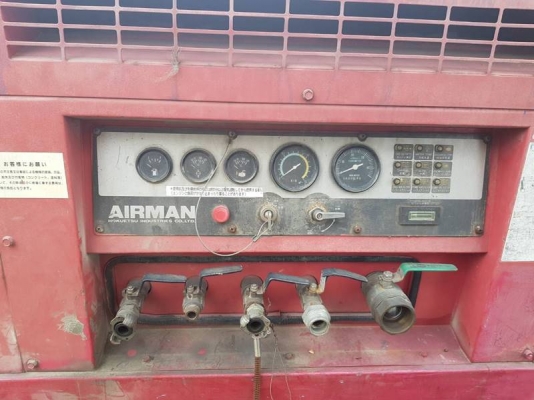 PDS390S - เครื่องปั๊มลม Airman ขนาด 7 บาร์ 390cfm. เครื่องยนต์ Isuzu by OEK 098-5625920