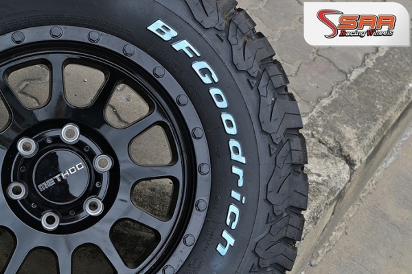 METHOO ZX035 ขอบ16 + ยางBF KO2 265/70R16 ชุดละ 38,000 บาท METHOO ZX035 ขอบ16 + ยางBF KO2 265/70R16 ชุดละ 38,000 บาท