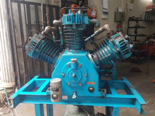 **ขายถูกๆ หัวปั้มลมมือสอง(เก่านอก-ญี่ปุ่น) เมจิ 20แรง 6สูบ 3หัว สภาพดี ดูดหนัก อัดแน่นๆครับ