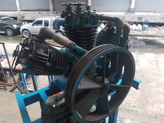 **ขายถูกๆ หัวปั้มลมมือสอง(เก่านอก-ญี่ปุ่น) เมจิ 20แรง 6สูบ 3หัว สภาพดี ดูดหนัก อัดแน่นๆครับ