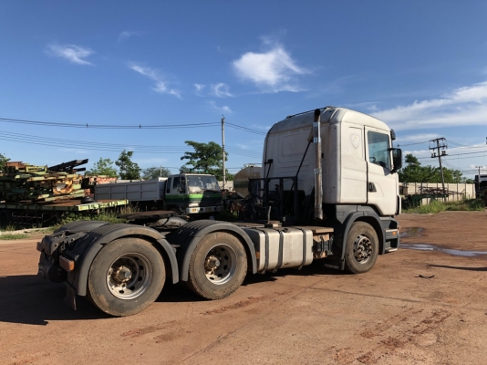 ขาย 1,350,000 สิบล้อหัวลาก SCANIA 580 ปี 51 เกียร์ชิป 2 เพลา เครื่องดี เกียร์ดี หัวบาง ยางดี คัสชีสว