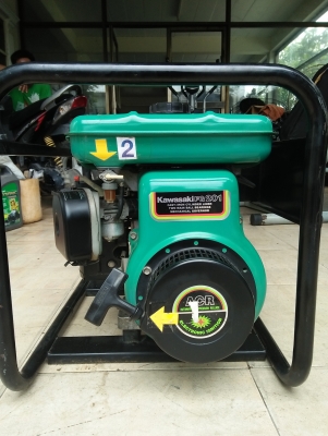 เครื่องปั่นไฟ KAWASAKI 2.2 กิโลวัตต์ สภาพ95\% พร้อมใช้