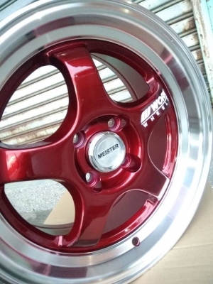 แม็กใหม่ เอสวัน ขอบ 15 ราคา 7900 พร้อมยางไทย 12900 บาท แม็กใหม่ เอสวัน ขอบ 15 ราคา 7900 พร้อมยางไทย 12900 บาท