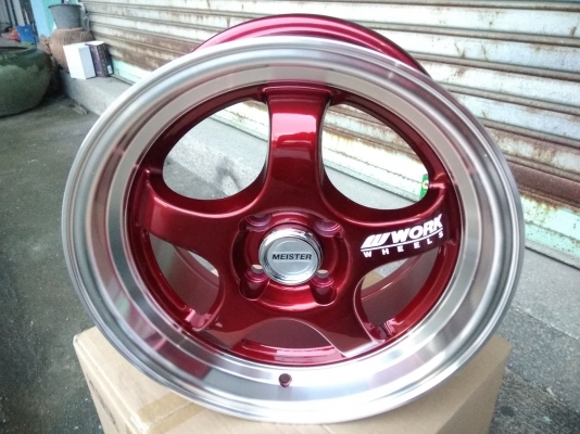 แม็กใหม่ เอสวัน ขอบ 15 ราคา 7900 พร้อมยางไทย 12900 บาท แม็กใหม่ เอสวัน ขอบ 15 ราคา 7900 พร้อมยางไทย 12900 บาท