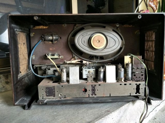 วิทยุหลอดโบราณ GRUNDIG made in W-Germany