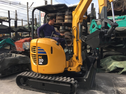 รถขุดเล็ก Komatsu PC20 Mr-2 เก่านอกสภาพสวย ชั่วโมงน้อย ปั๊มดี ทำงานไว สนใจติดต่อ 0874880101 หรือ Line : Kongniwatsiri