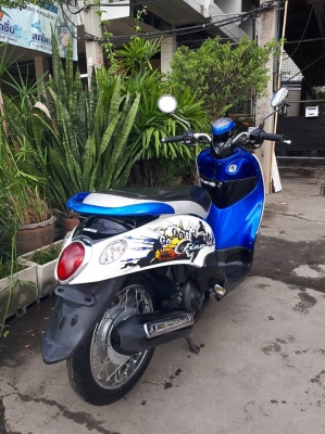 Fino เกย์เดียว สีดำน้ำเงินขาว รถสวย ขับนิ่มมากๆ พร้อมใช้ ขายอย่างถูก Fino เกย์เดียว สีดำน้ำเงินขาว รถสวย ขับนิ่มมากๆ พร้อมใช้ ขายอย่างถูก