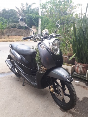 Fino เกแยกส่วน รุ่น PS ปี 2556 สีเทาดำ (ล้อแม็กซ์) เป็นลายสุดท้าย รถสวยคลาสสิค