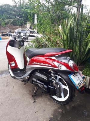 Yamaha Fino FI สีแดงขาวเทา (ล้อแม็กซ์)รุ่น Premium ปี 2556 สวยใสคลาสสิคมาก หัวฉีดรุ่นใหม่ประหยัดน้ำมัน Yamaha Fino FI สีแดงขาวเทา (ล้อแม็กซ์)รุ่น Premium ปี 2556 สวยใสคลาสสิคมาก หัวฉีดรุ่นใหม่ประหยัดน้ำมัน