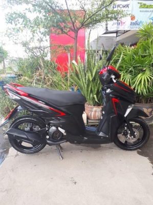 Yamaha GT 125 สีดำแดง ปี 2560 รุ่นใหม่สีดำด้าน (ล้อแม็กซ์แท้) รถสวยสปอร์ตมากๆ Yamaha GT 125 สีดำแดง ปี 2560 รุ่นใหม่สีดำด้าน (ล้อแม็กซ์แท้) รถสวยสปอร์ตมากๆ