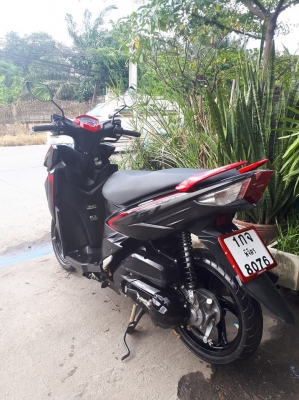 Yamaha GT 125 สีดำแดง ปี 2560 รุ่นใหม่สีดำด้าน (ล้อแม็กซ์แท้) รถสวยสปอร์ตมากๆ Yamaha GT 125 สีดำแดง ปี 2560 รุ่นใหม่สีดำด้าน (ล้อแม็กซ์แท้) รถสวยสปอร์ตมากๆ