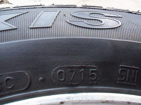 แม็กขอบ15 เอนไกแท้ 4รู100 พร้อมยางปี15 ดอกok