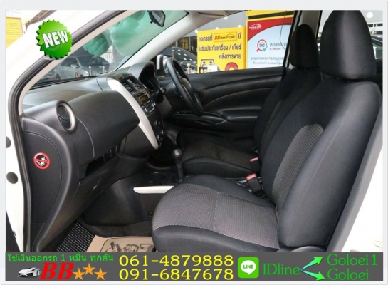 NISSAN ALMERA 1.2 E 2014 ใช้เงินออกรถ 10,000 บ.
