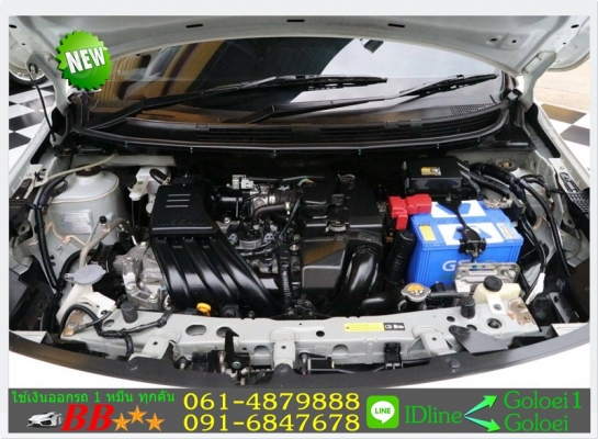 NISSAN ALMERA 1.2 E 2014 ใช้เงินออกรถ 10,000 บ.