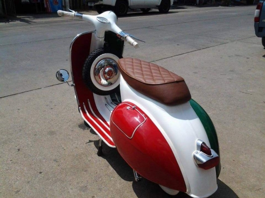รับสั่งประกอบ Vespa 64 นะครับ ราคา 55,000 บาท รับสั่งประกอบ Vespa 64 นะครับ ราคา 55,000 บาท