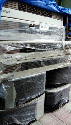 ขายเหมา ( แอร์ 10 ชุด เครื่องถ่าย 2 เครื่อง )  สภาพดี ถูกด้วย 38,000 บาท