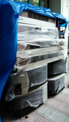 ขายเหมา ( แอร์ 10 ชุด เครื่องถ่าย 2 เครื่อง )  สภาพดี ถูกด้วย 38,000 บาท