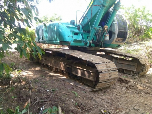 ขายรถแบคโฮ KOBELCO SK220-Vธรรมดา ระบบไฟเต็ม ไม่มีเอกสาร บุ้งกี๋พร้อมหัวกระแทก ราคา 600000