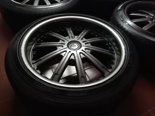 ล้อแม็กซ์ขอบ 20 งานไทย 6 รู 139 พร้อมยาง Michelin Latitude Sport