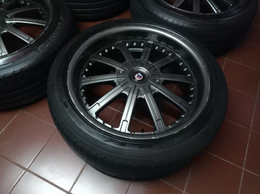 ล้อแม็กซ์ขอบ 20 งานไทย 6 รู 139 พร้อมยาง Michelin Latitude Sport