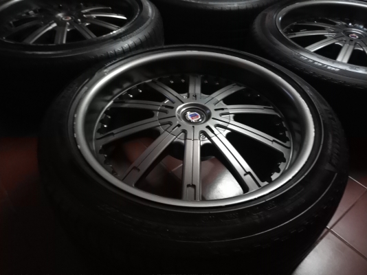 ล้อแม็กซ์ขอบ 20 งานไทย 6 รู 139 พร้อมยาง Michelin Latitude Sport