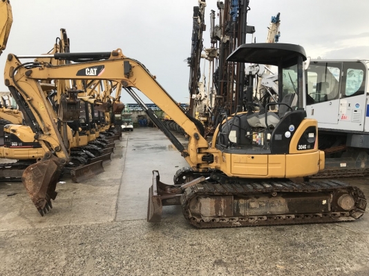 CAT 304CCR YR2008 นำเข้าจากญี่ปุ่น มีไลน์หัวกระแทก สวย ๆ