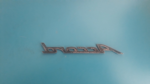 เพลทโลโก้ HONDA Accord ติดท้ายรถ