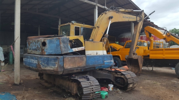 ขาย แบคโฮ KOMATSU PC120-3 เครื่อง 6BD1 ปั้มดี ช่วงล่าง 70\%