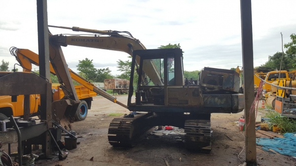 ขาย แบคโฮ KOMATSU PC120-3 เครื่อง 6BD1 ปั้มดี ช่วงล่าง 70\%