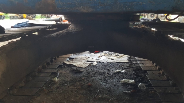 ขาย แบคโฮ KOMATSU PC120-3 เครื่อง 6BD1 ปั้มดี ช่วงล่าง 70\%