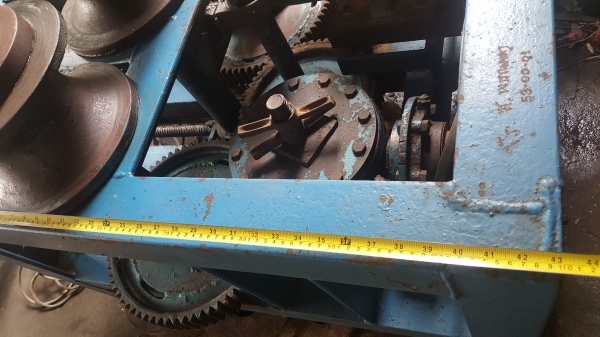 เครื่องดัดท่อโคลงสร้างไหญ่ดัดได้เกือบ5นิ้ว