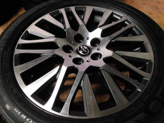 ล้อแม็ก Toyota Alphard Vellfire แท้ ขอบ 18 พร้อมยาง Michelin Primacy 3st 235 50 18 ผลิตปี 2016 ยางสวย ดอกหนาๆ ล้อทำสีปัดหน้าเงามาเมื่อไม่นาน ขายถูกๆ ทั้งชุด 38900.- พร้อมน็อตแท้ 1 ชุด *** ใส่ฟรี รับเทิร์น รับบัตรเครดิตทุกธนาคาร ส่งทั่วไทย *** ล้อแม็ก Toyota Alphard Vellfire แท้ ขอบ 18 พร้อมยาง Michelin Primacy 3st 235 50 18 ผลิตปี 2016 ยางสวย ดอกหนาๆ ล้อทำสีปัดหน้าเงามาเมื่อไม่นาน ขายถูกๆ ทั้งชุด 38900.- พร้อมน็อตแท้ 1 ชุด *** ใส่ฟรี รับเทิร์น รับบัตรเครดิตทุกธนาคาร ส่งทั่วไทย ***