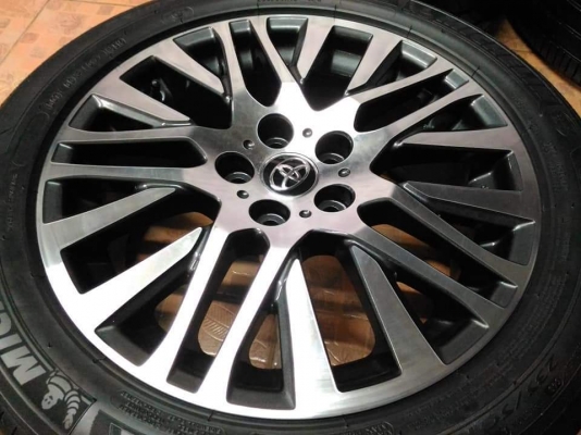 ล้อแม็ก Toyota Alphard Vellfire แท้ ขอบ 18 พร้อมยาง Michelin Primacy 3st 235 50 18 ผลิตปี 2016 ยางสวย ดอกหนาๆ ล้อทำสีปัดหน้าเงามาเมื่อไม่นาน ขายถูกๆ ทั้งชุด 38900.- พร้อมน็อตแท้ 1 ชุด *** ใส่ฟรี รับเทิร์น รับบัตรเครดิตทุกธนาคาร ส่งทั่วไทย *** ล้อแม็ก Toyota Alphard Vellfire แท้ ขอบ 18 พร้อมยาง Michelin Primacy 3st 235 50 18 ผลิตปี 2016 ยางสวย ดอกหนาๆ ล้อทำสีปัดหน้าเงามาเมื่อไม่นาน ขายถูกๆ ทั้งชุด 38900.- พร้อมน็อตแท้ 1 ชุด *** ใส่ฟรี รับเทิร์น รับบัตรเครดิตทุกธนาคาร ส่งทั่วไทย ***