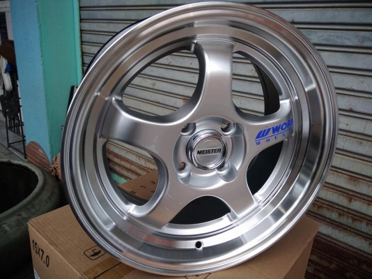 แม็กใหม่เอสวัน ขอบ 15 ราคา 7900 พร้อมยางไทย 12900 บาท