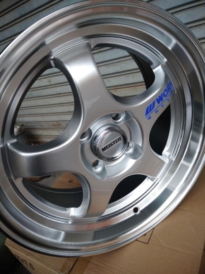 แม็กใหม่เอสวัน ขอบ 15 ราคา 7900 พร้อมยางไทย 12900 บาท