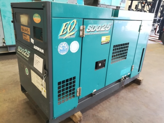 ขายเครื่องปั่นไฟเก่าญี่ปุ่น SDG25S 061-4194021 ภู