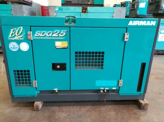 ขายเครื่องปั่นไฟเก่าญี่ปุ่น SDG25S 061-4194021 ภู