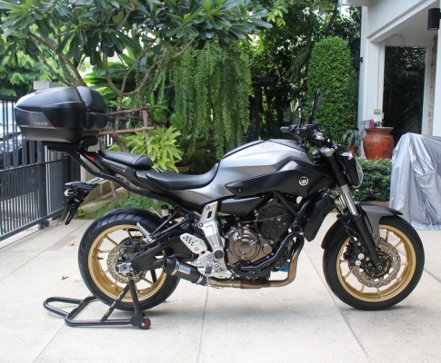 YAMAHA MT07 ปี 16 ฟรีดาวน์ออกรถไม่เสียเงิน รถสวยน่าใช้สุดๆ